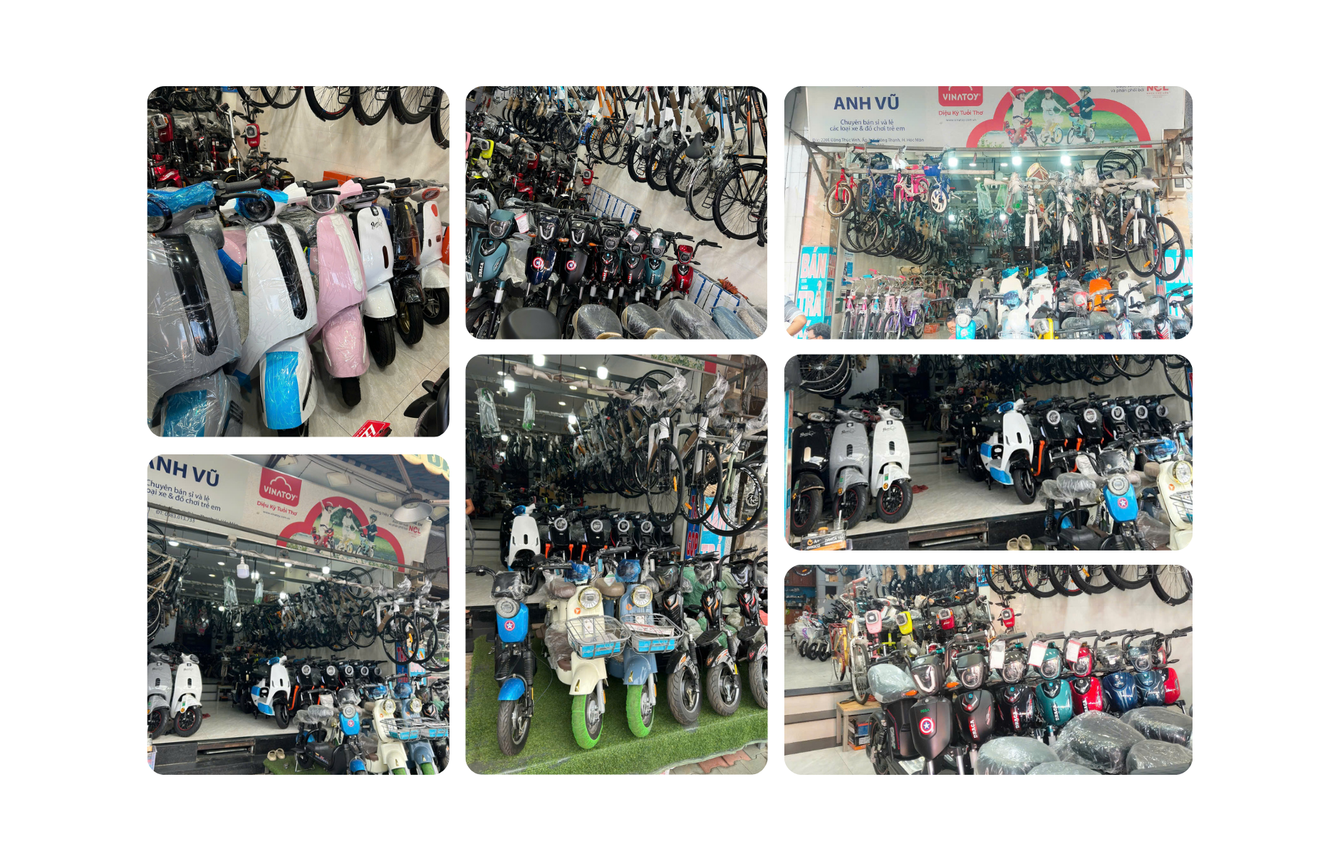xe điện - xe đạp Anh Vũ Đông Thạnh