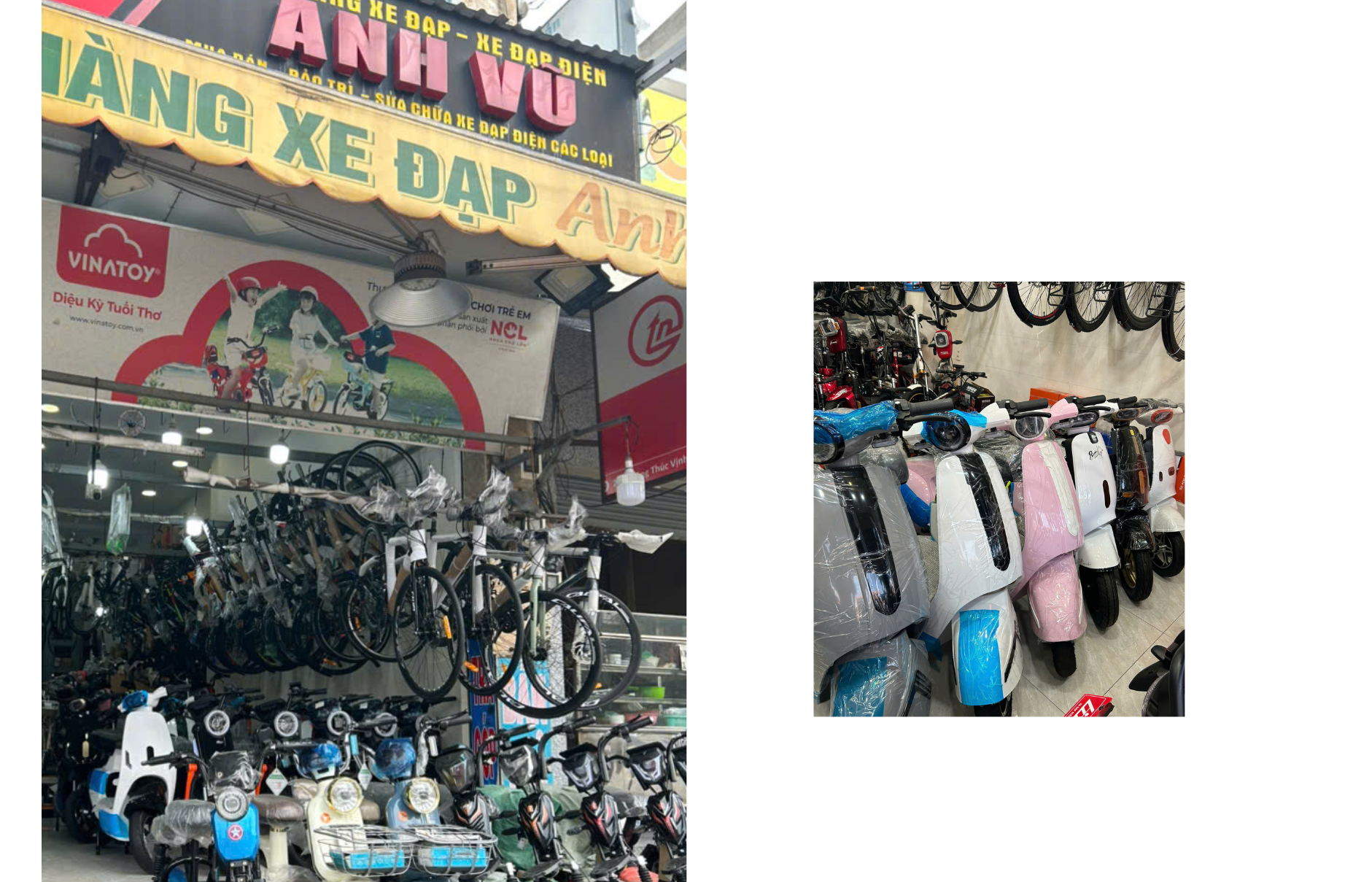 xe điện - xe đạp Anh Vũ Đông Thạnh